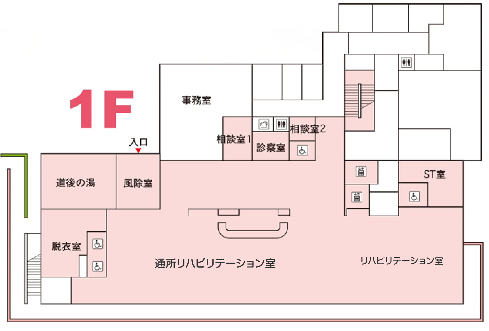 一階のマップ