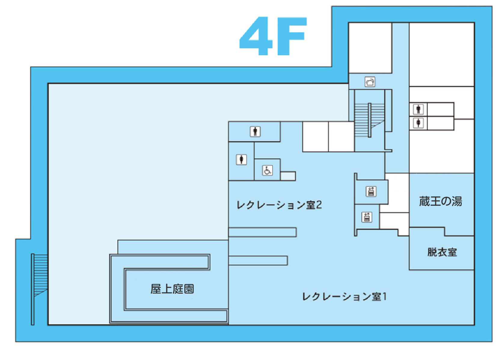 四階のマップ