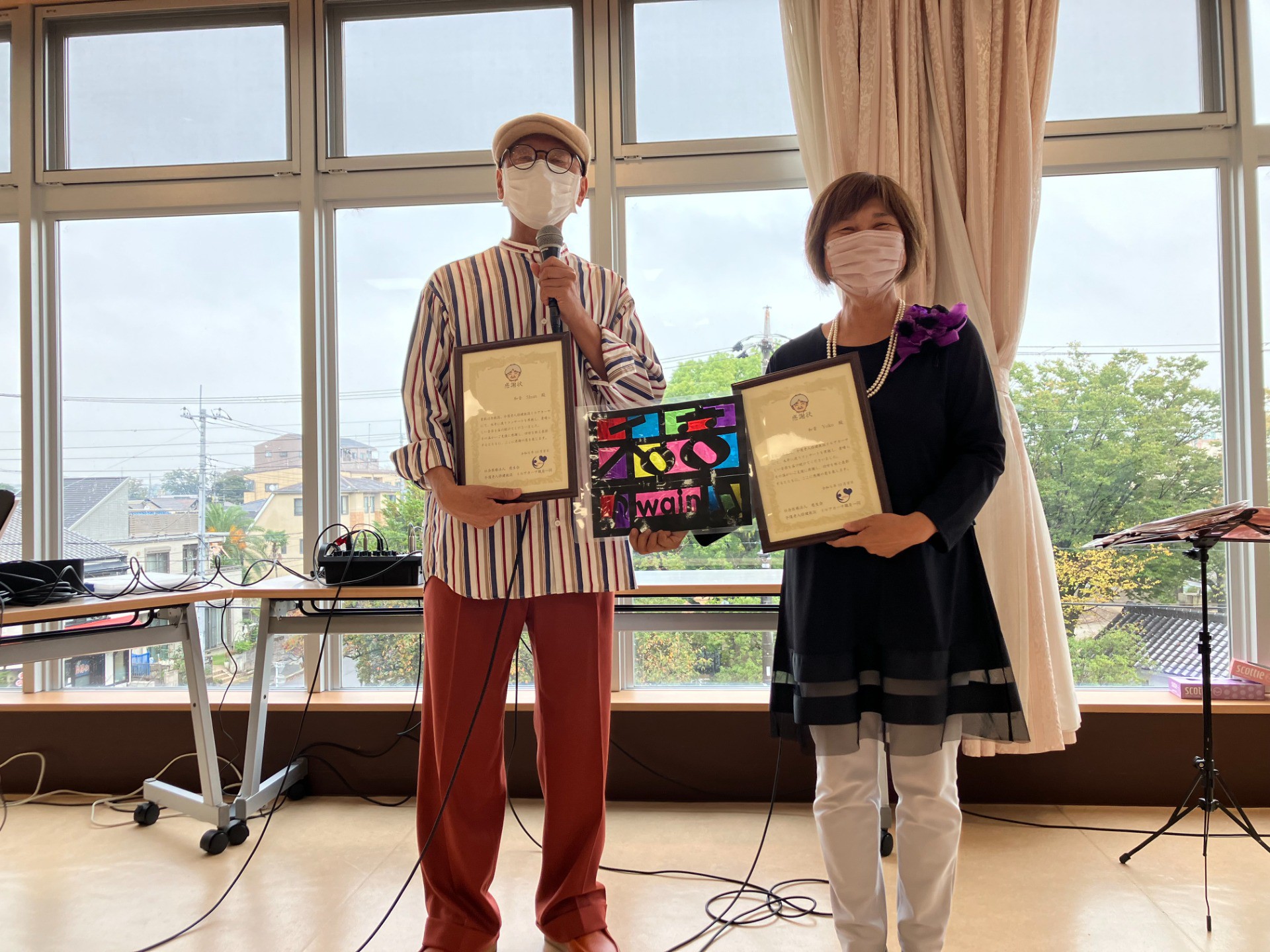 ♪和音様のご紹介♪　♬イルアカーサでは、毎月プロのデュオによるコンサートを開催しています♬