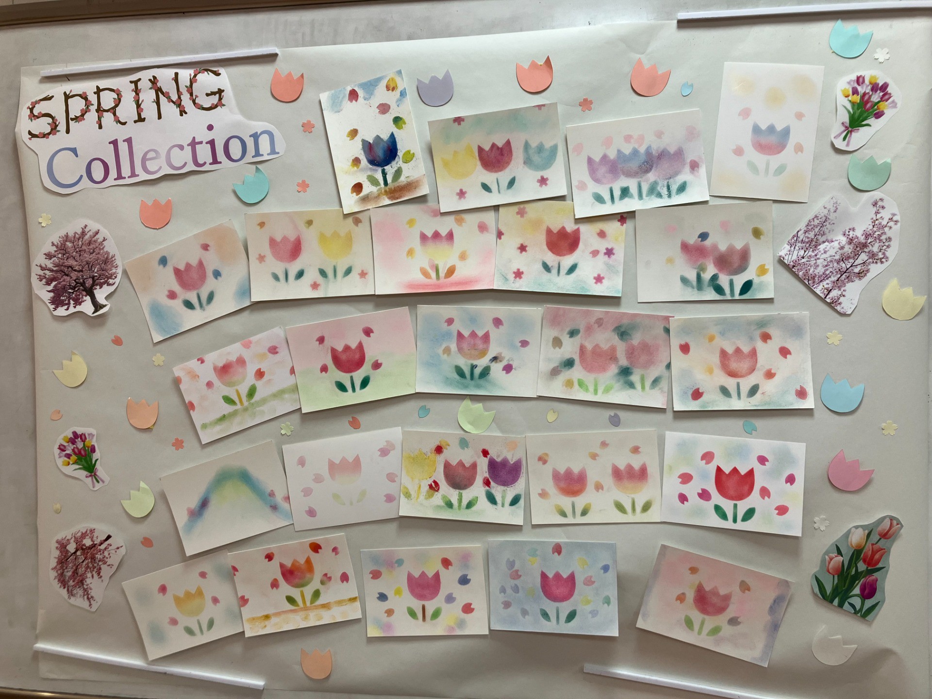 パステルアート講座（講師：ささら優様）『Spring Collection』