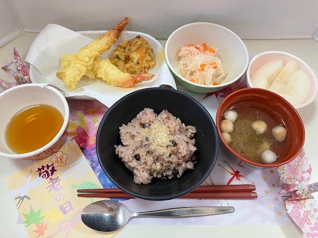 敬老会第一弾！敬老会スペシャルメニュー（お祝い御膳）