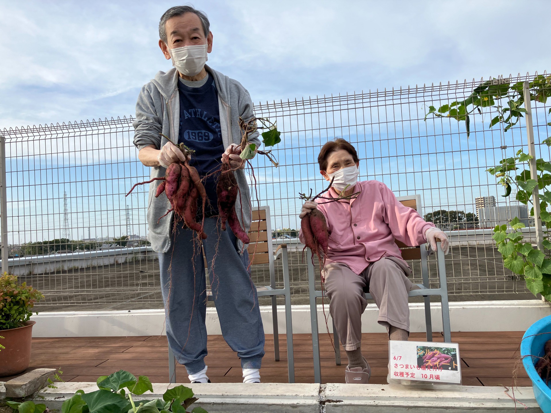 実りの秋！第一弾！（芋掘り体験）
