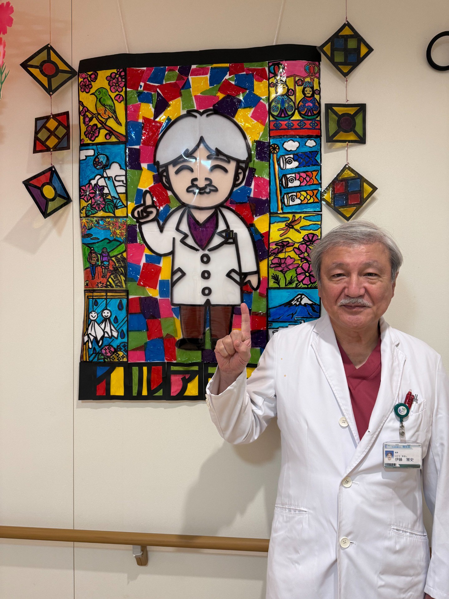 色あそびコラボ展に「ステンドグラス風塗り絵」を出展します！