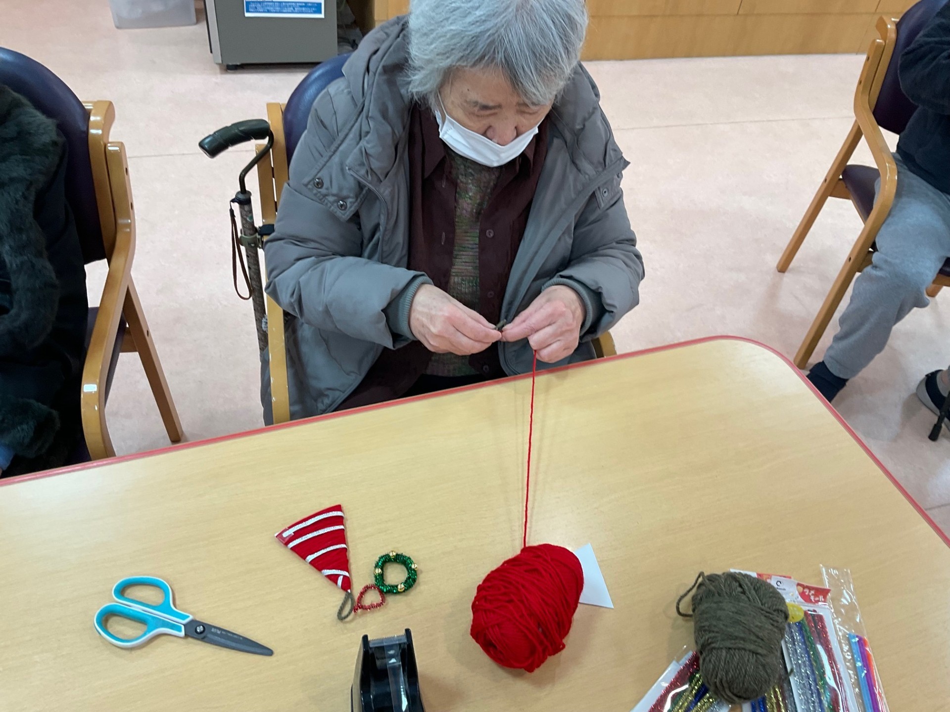 🎄手づくりのぬくもりをクリスマスツリーに込めて 🎄〜通所のクリスマス〜🎄