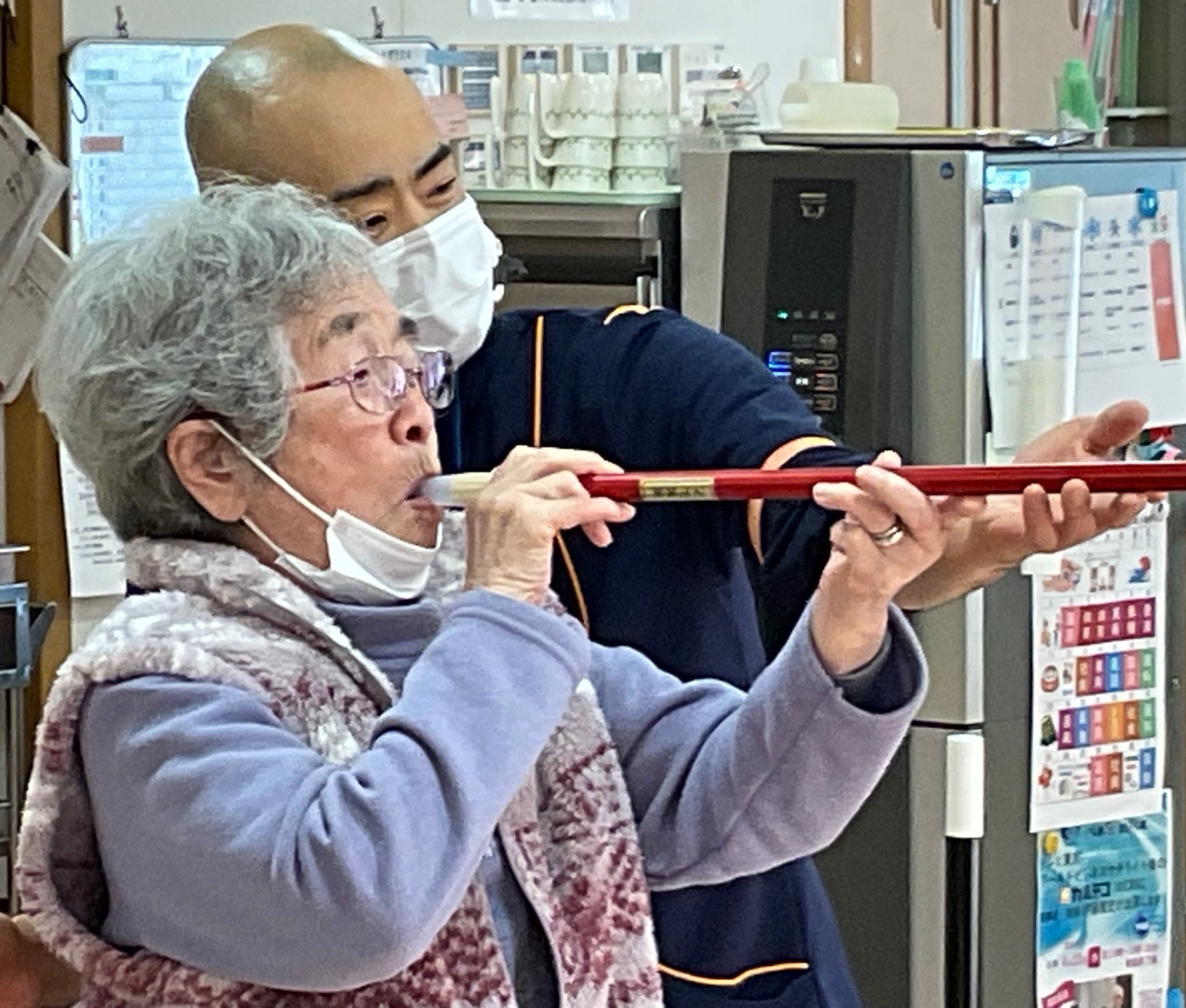 交換授業で初挑戦！「吹き矢」講座🏹