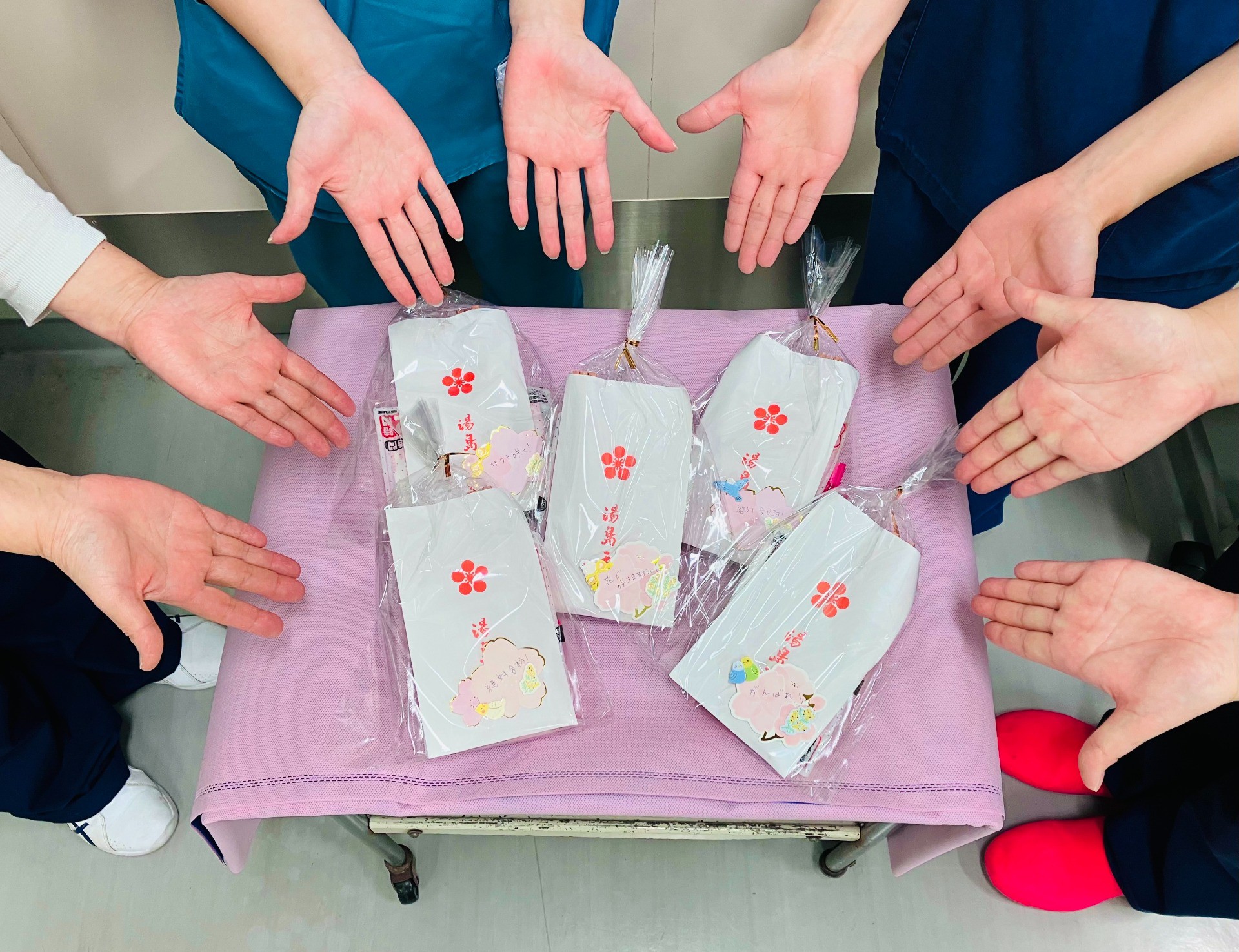 受験生にエールを送りました！