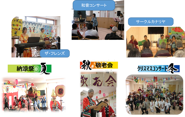 様々なイベントの様子